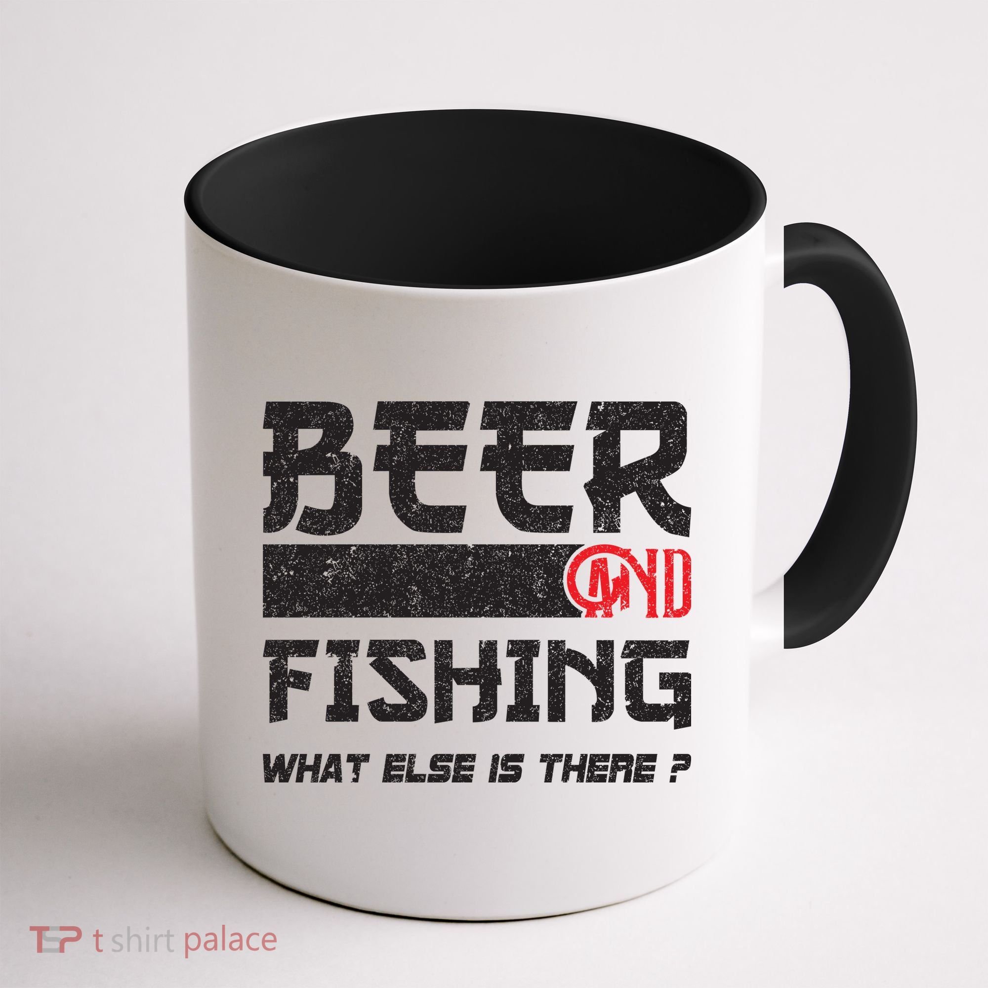 Beer And Fishing What Else Is There Funny Fishing Meme Coffee Mug