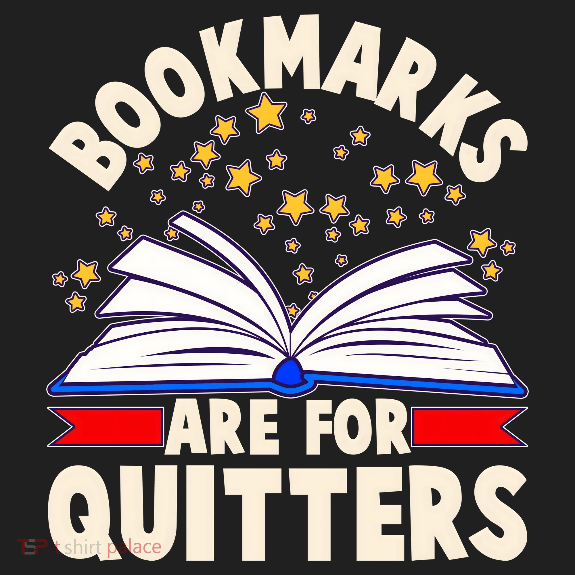 Bookmarks Are For Quitters Book Lover Reading Fan Women's Sweatshirt