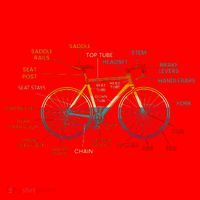 Bicycle Anatomy Funny Cycling Cute Biking Biker Santa Hat thumb 1