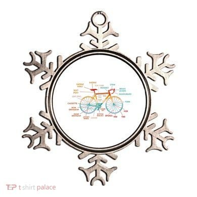 Bicycle Anatomy Funny Cycling Cute Biking Biker Ornament