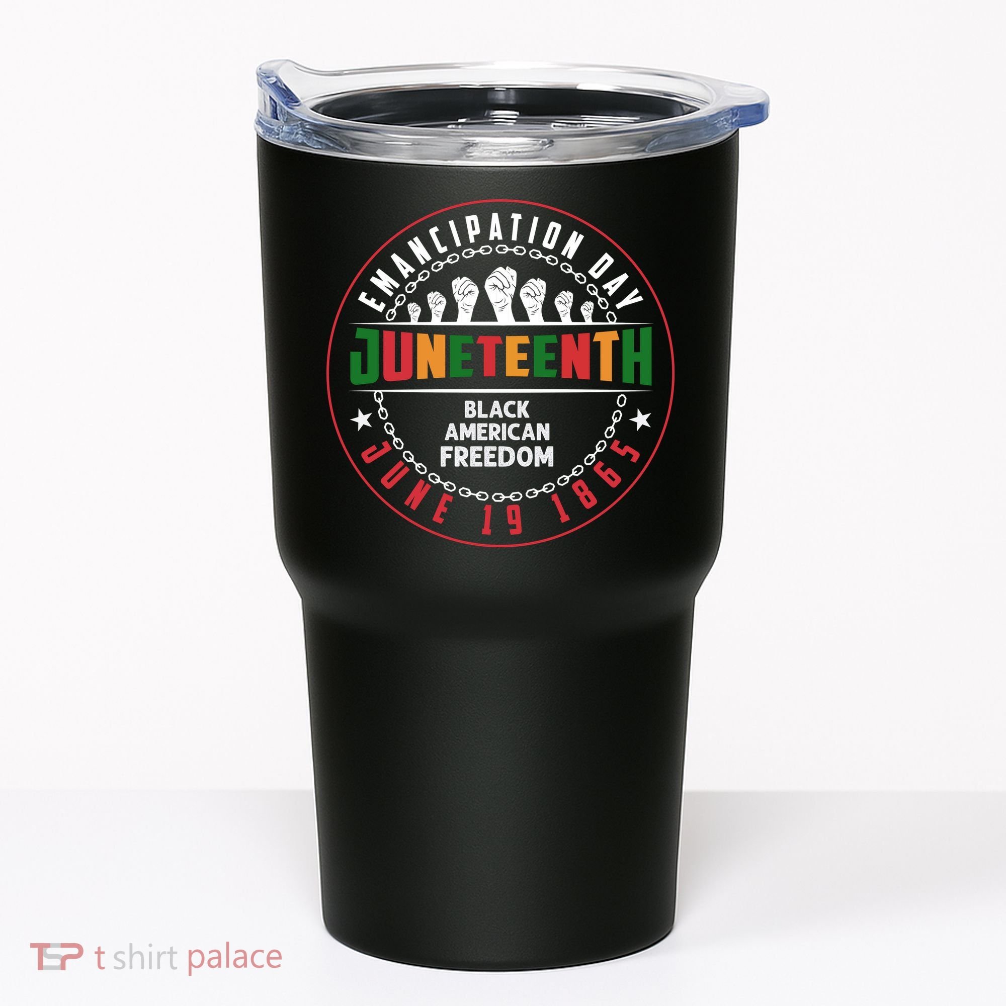 Black American Freedom Juneteenth Graphics Plus Size Shirts For Men Women Family Tumbler