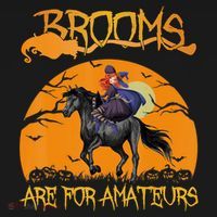 Brooms Are For Amateurs, Horse Riding Outfit Halloween Sweatshirt thumb 3