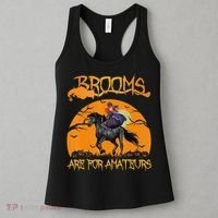 Brooms Are For Amateurs, Horse Riding Outfit Halloween Women's Tank Top thumb 3