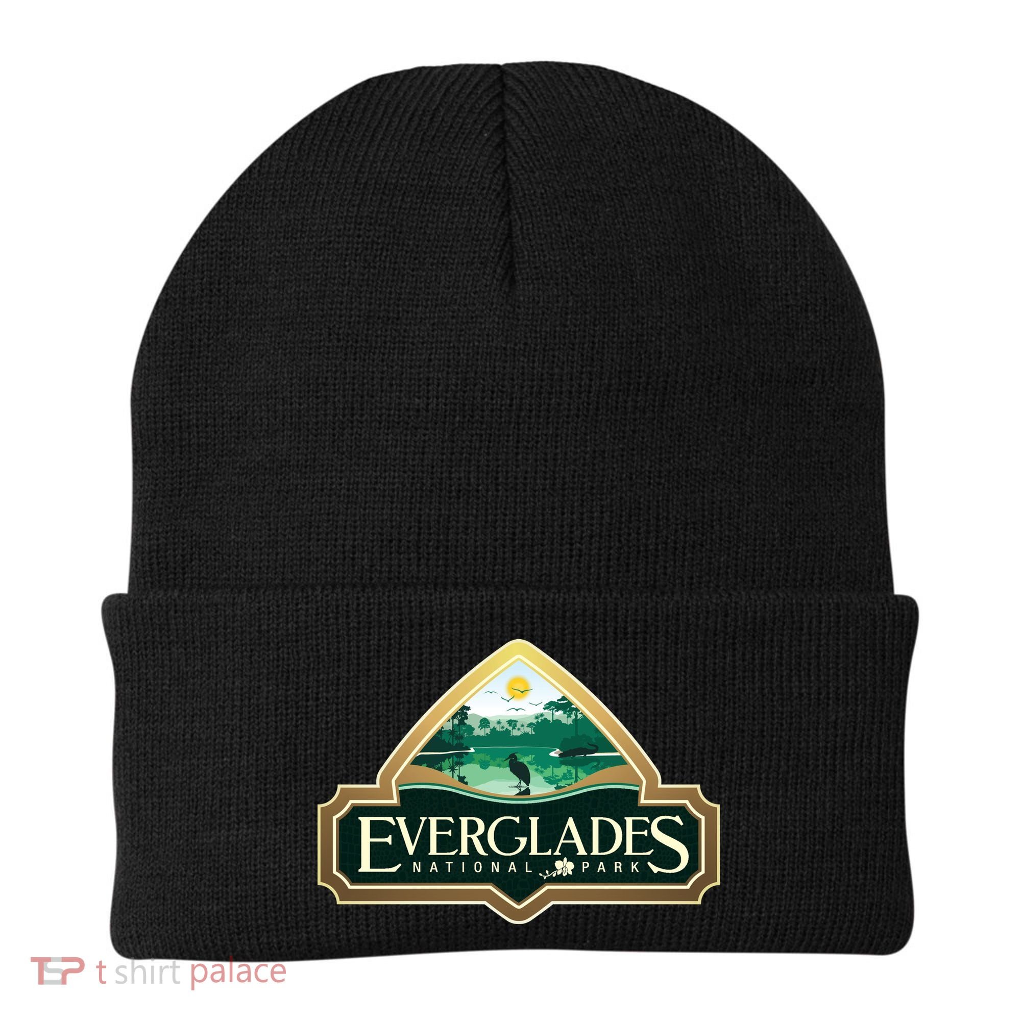 Bird And Florida Alligator Of Everglades National Park Beanie