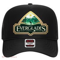 Bird And Florida Alligator Of Everglades National Park Hat thumb 0