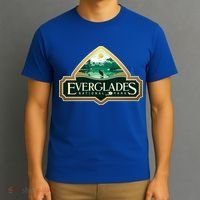 Bird And Florida Alligator Of Everglades National Park T-Shirt thumb 3