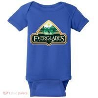Bird And Florida Alligator Of Everglades National Park Baby Bodysuit thumb 0