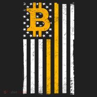Bitcoin American Flag Crypto Women's Sweatshirt thumb 2