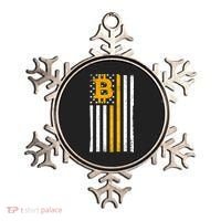 Bitcoin American Flag Crypto Ornament thumb 0