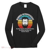Bearded Astrophysicist Funny Astrophysics Definition Long Sleeve Shirt thumb 0