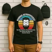 Bearded Astrophysicist Funny Astrophysics Definition T-Shirt thumb 6