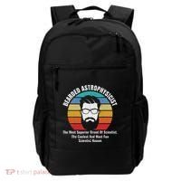 Bearded Astrophysicist Funny Astrophysics Definition Backpack thumb 0