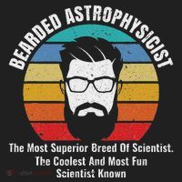 Bearded Astrophysicist Funny Astrophysics Definition Tumbler thumb 3