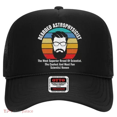 Bearded Astrophysicist Funny Astrophysics Definition Hat