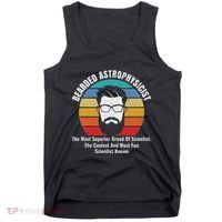 Bearded Astrophysicist Funny Astrophysics Definition Tank Top thumb 0