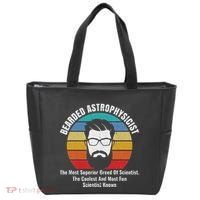 Bearded Astrophysicist Funny Astrophysics Definition Tote Bag thumb 0