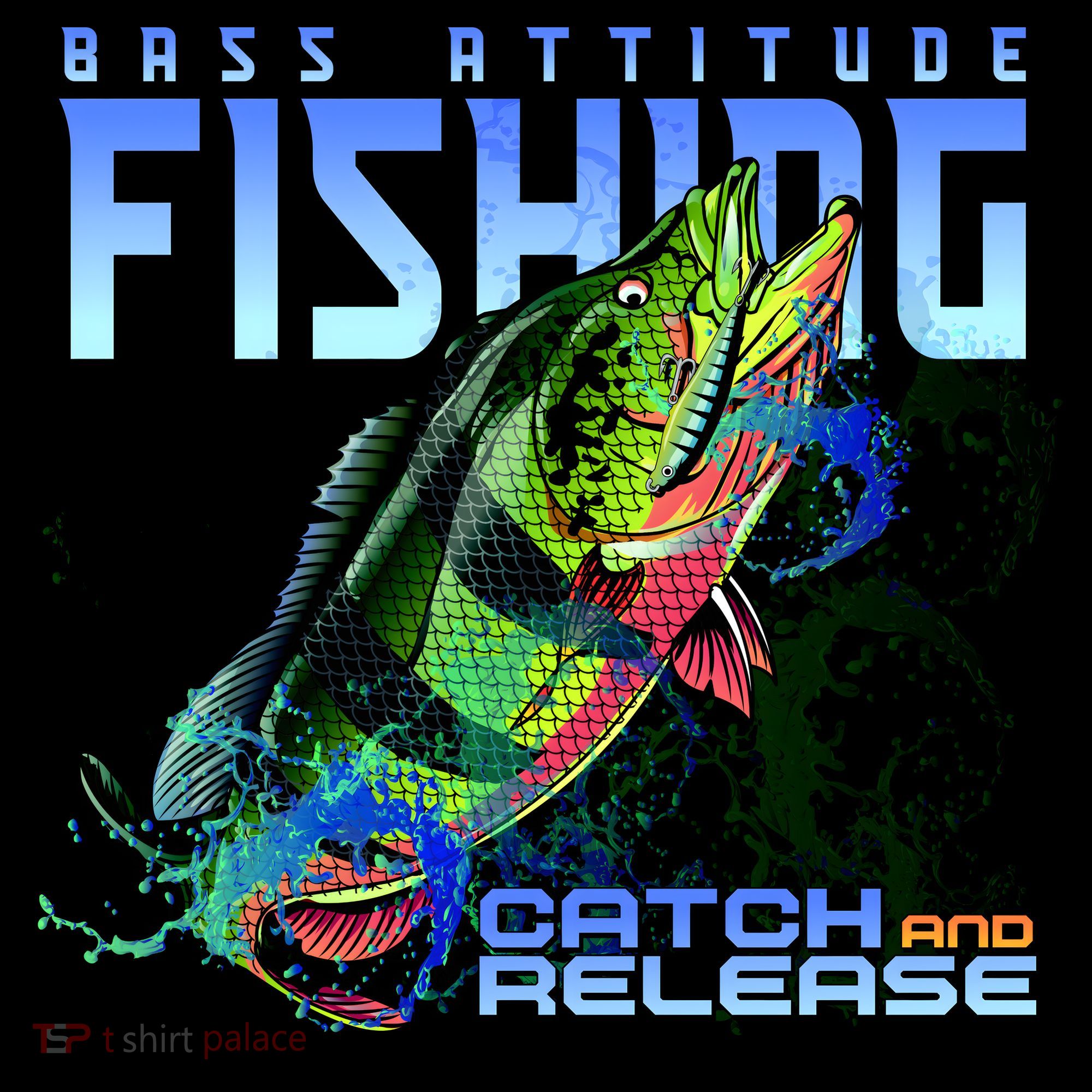 Bass Attitude Fishing Catch And Release Coffee Mug