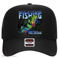 Bass Attitude Fishing Catch And Release Hat thumb 0