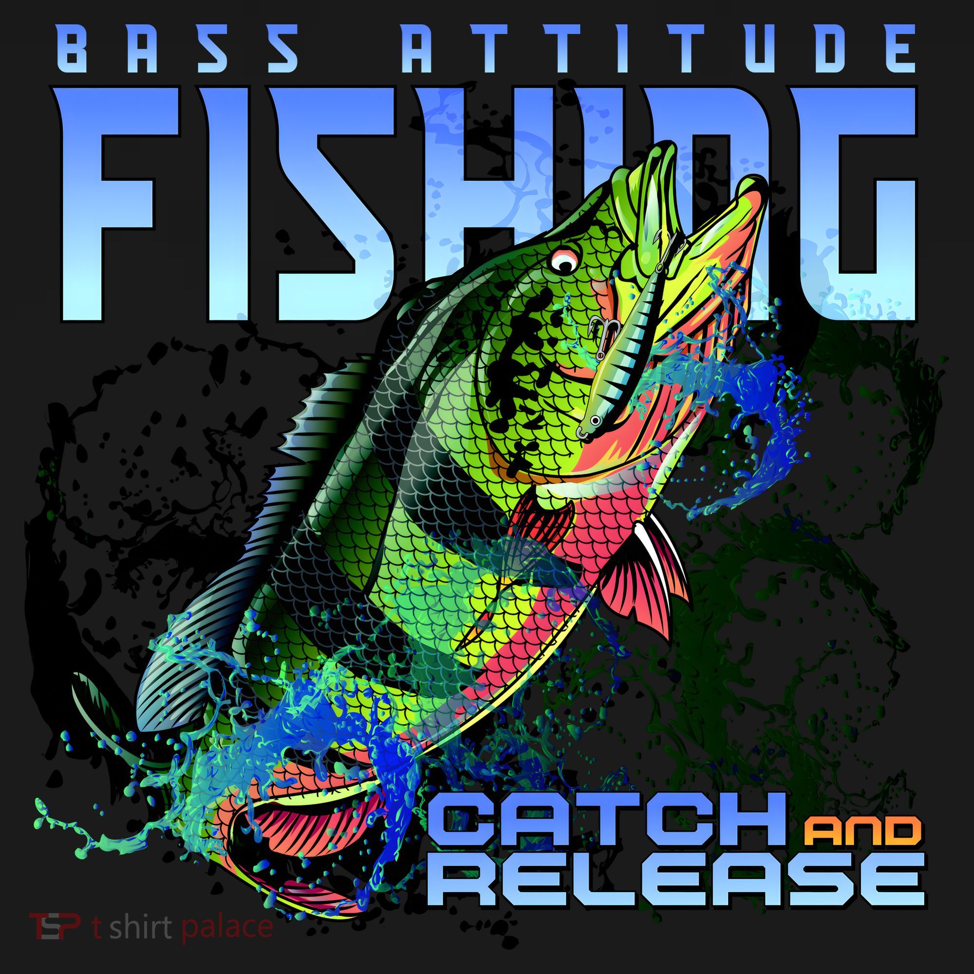 Bass Attitude Fishing Catch And Release Visor