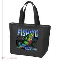 Bass Attitude Fishing Catch And Release Tote Bag thumb 3