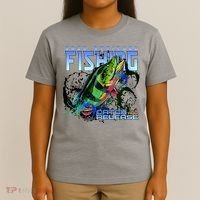 Bass Attitude Fishing Catch And Release T-Shirt thumb 4