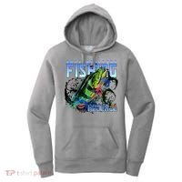 Bass Attitude Fishing Catch And Release Women's Hoodie thumb 0