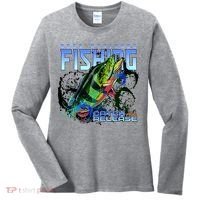 Bass Attitude Fishing Catch And Release Women's Long Sleeve Shirt thumb 0