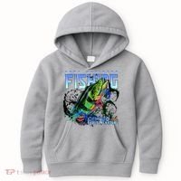 Bass Attitude Fishing Catch And Release Kids Hoodie thumb 0