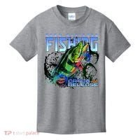 Bass Attitude Fishing Catch And Release Kids T-Shirt thumb 0