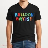 Balloon Artist  Fun Sculptor Balloon Twister V-Neck T-Shirt thumb 2