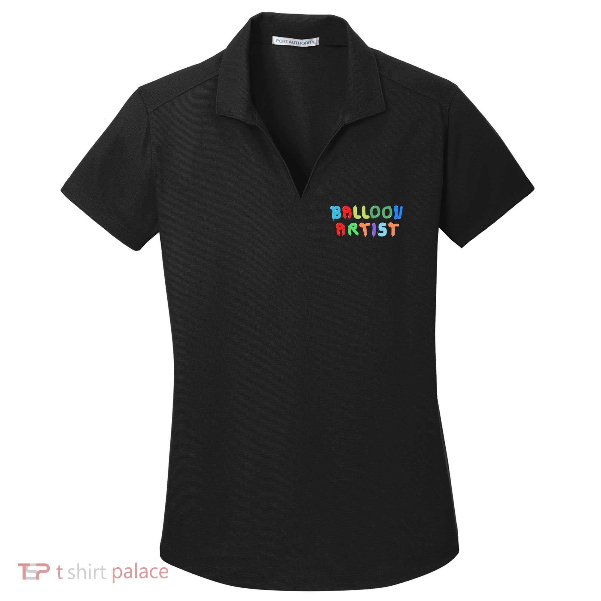 Balloon Artist  Fun Sculptor Balloon Twister Women's Dry Zone Grid Polo