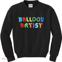 Balloon Artist  Fun Sculptor Balloon Twister Kids Sweatshirt thumb 0