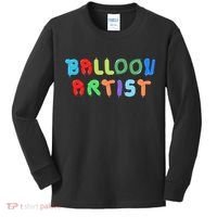 Balloon Artist  Fun Sculptor Balloon Twister Kids Long Sleeve Shirt thumb 0