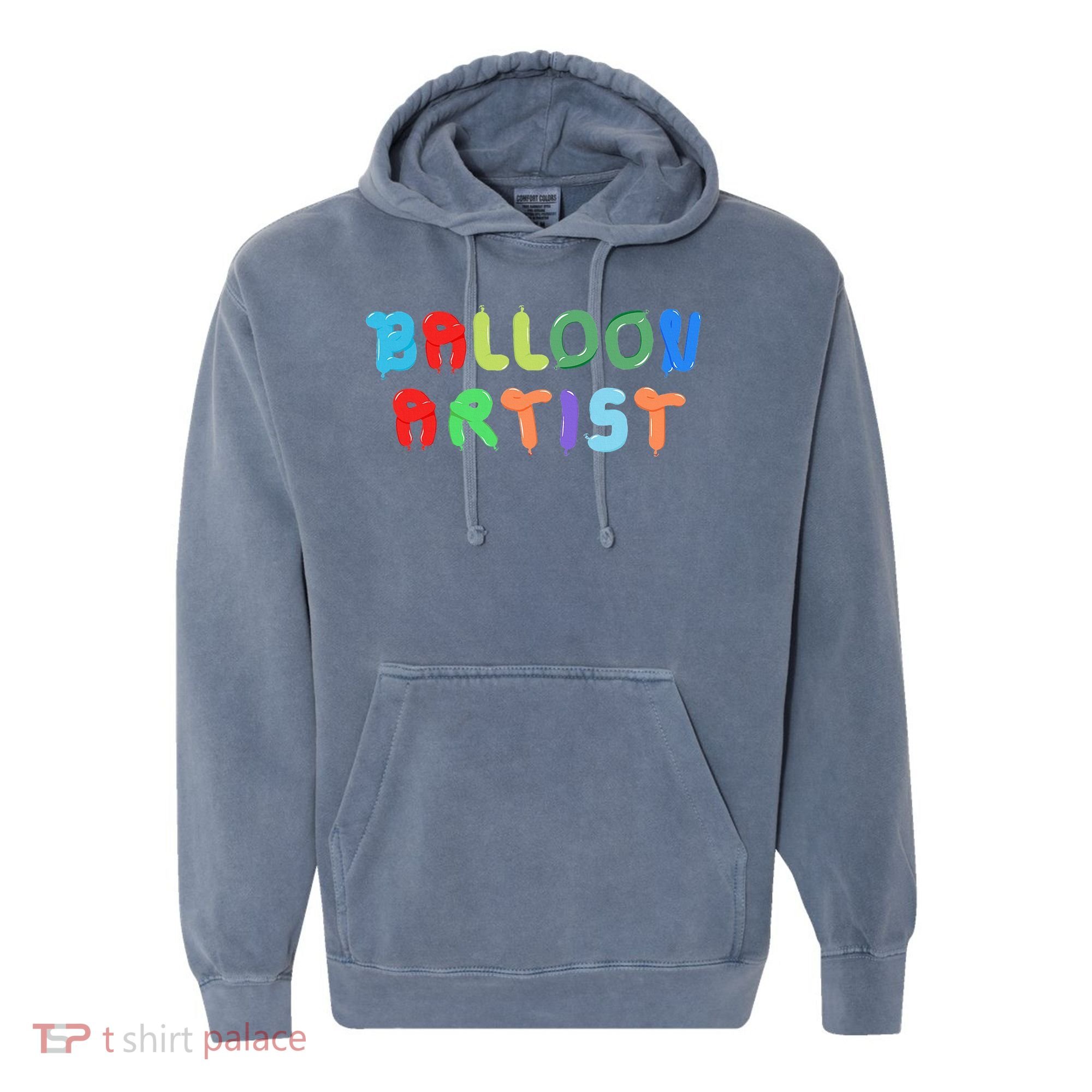 Balloon Artist  Fun Sculptor Balloon Twister Comfort Colors Garment-Dyed Hooded Sweatshirt
