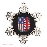 British American Flag Union Jack England Usa Ornament thumb 0