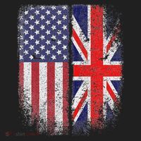 British American Flag Union Jack England Usa Hat thumb 2