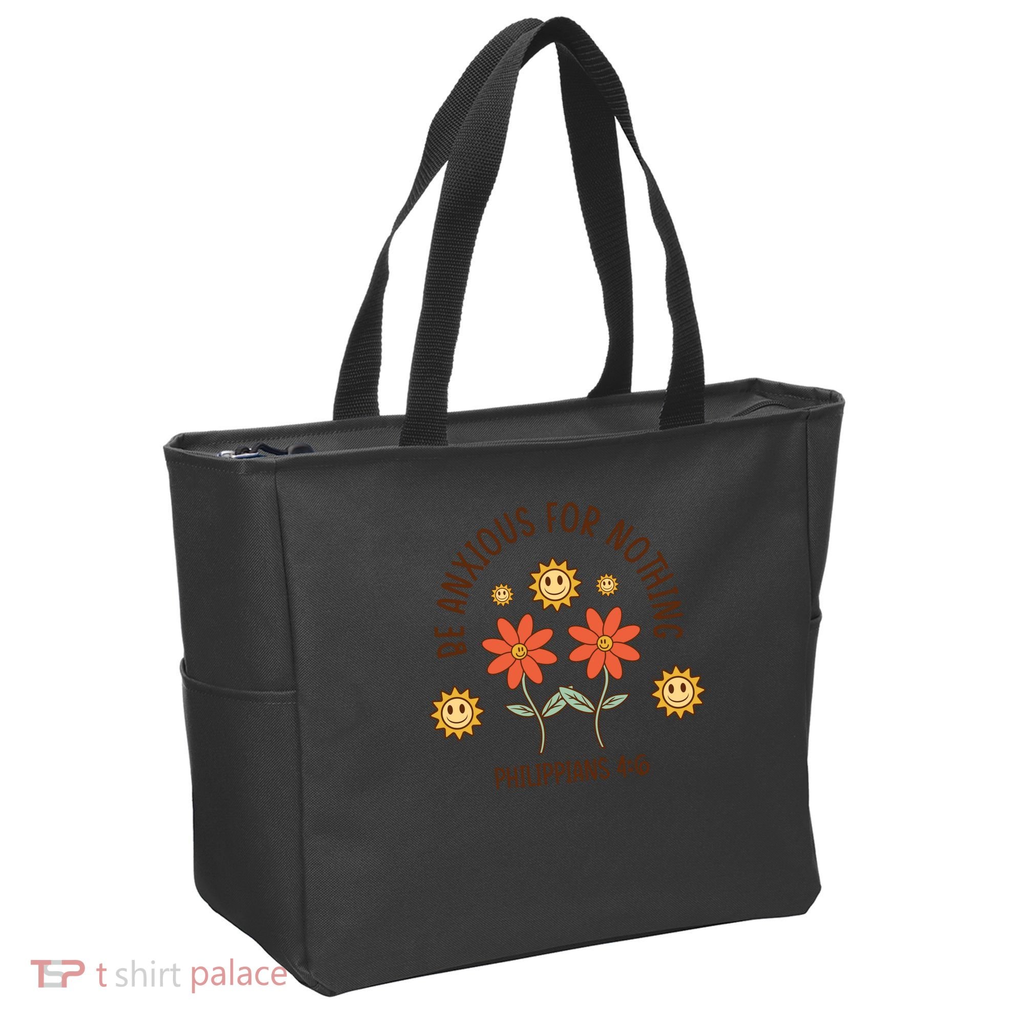 Be Anxious For Nothing Tote Bag