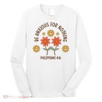 Be Anxious For Nothing Long Sleeve Shirt thumb 0