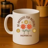 Be Anxious For Nothing Coffee Mug thumb 4
