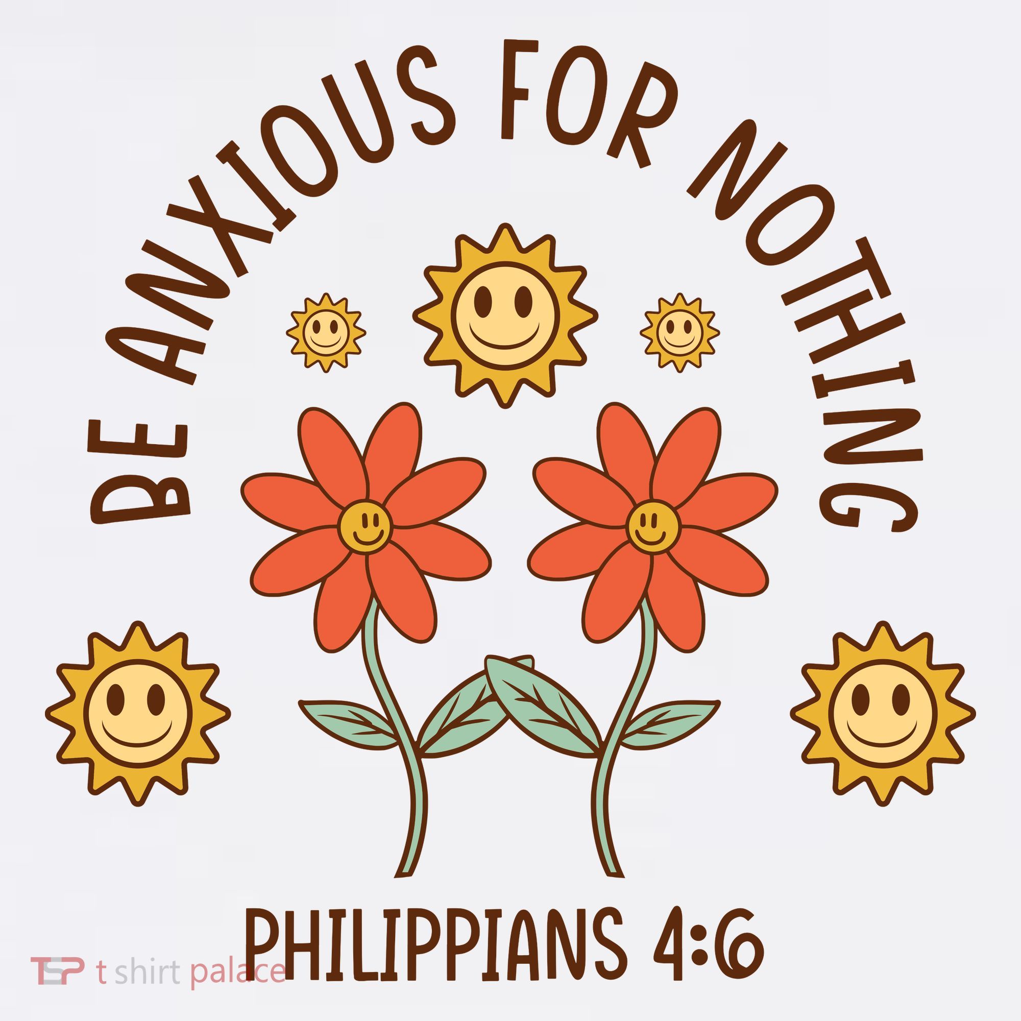 Be Anxious For Nothing Mousepad