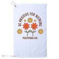 Be Anxious For Nothing Golf Towel thumb 0