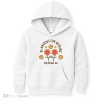 Be Anxious For Nothing Kids Hoodie thumb 0