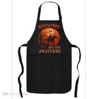 Brooms Are For Amateurs Halloween Apron thumb 0