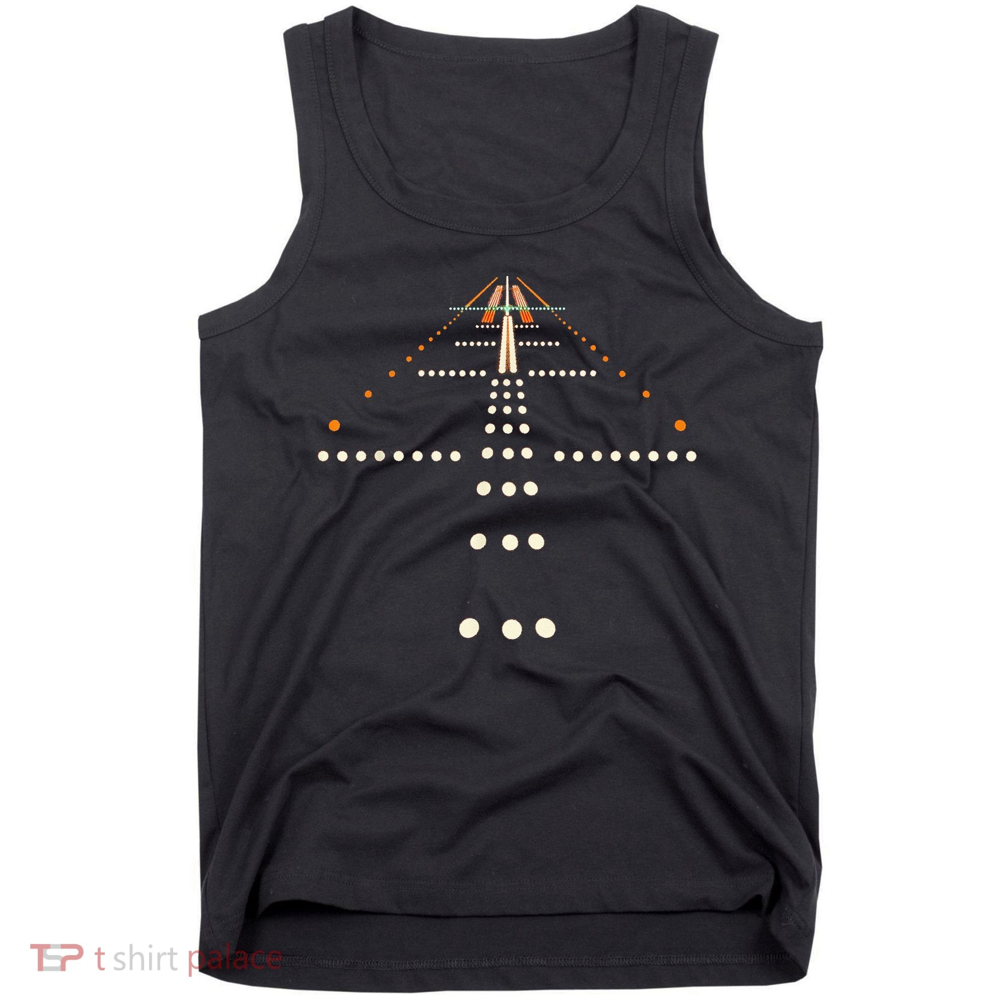 Best Airplane For Men Women Aviation Aviator Flight Pilot Tank Top