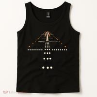 Best Airplane For Men Women Aviation Aviator Flight Pilot Tank Top thumb 2