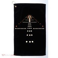 Best Airplane For Men Women Aviation Aviator Flight Pilot Golf Towel thumb 0
