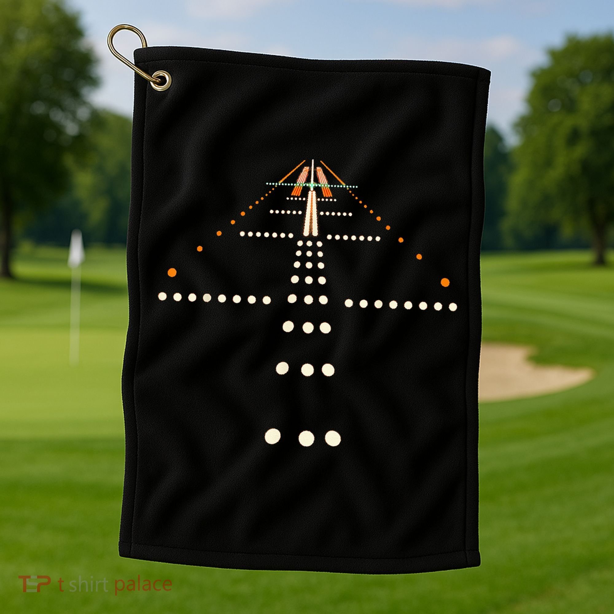Best Airplane For Men Women Aviation Aviator Flight Pilot Golf Towel