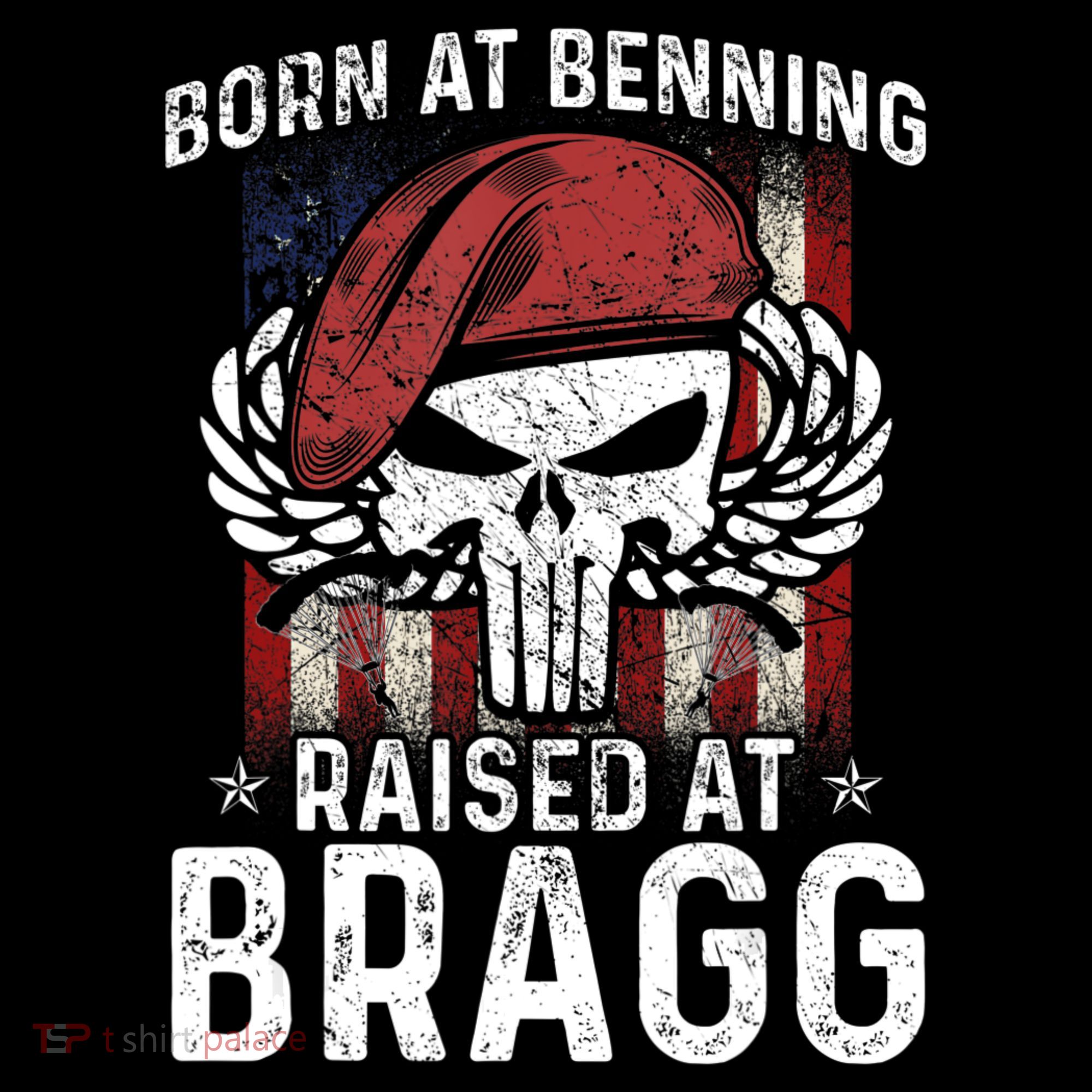 Born At Ft Benning Raised Fort Bragg Airborne, Veterans Day Women's Hoodie