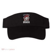 Born At Ft Benning Raised Fort Bragg Airborne, Veterans Day Visor thumb 0