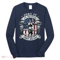Born At Fort Benning Raised At Fort Bragg 82nd Airborne Long Sleeve Shirt thumb 0
